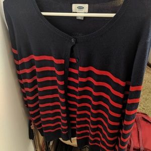 Old Navy stripped cardigan